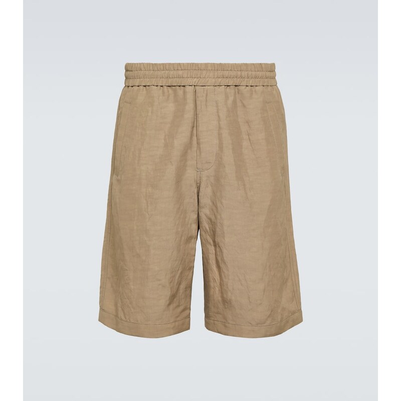 Giorgio Armani Canvas Bermuda shorts 68281844