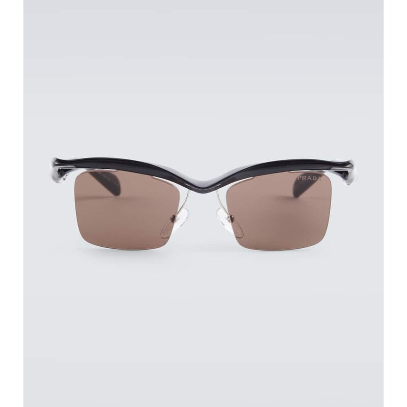 Prada Runway rectangular sunglasses 68058993