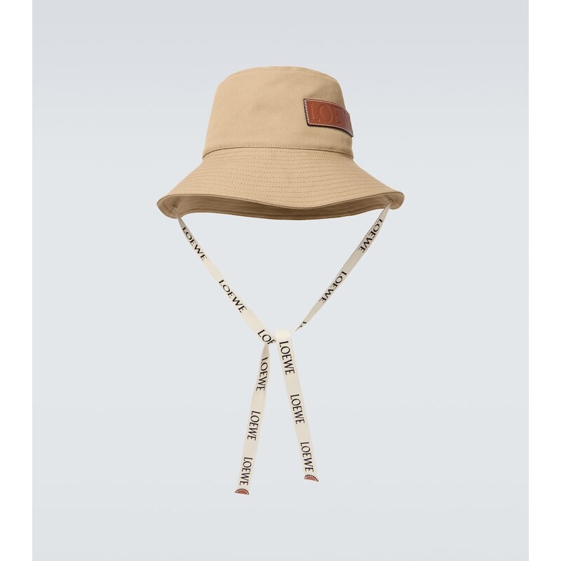 Loewe Paulas Ibiza Fisherman canvas bucket hat 67980664