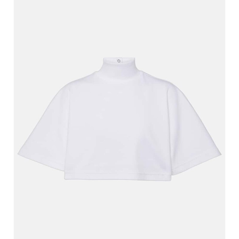 Alaia AlaÃ¯a Cotton turtleneck top 68195383