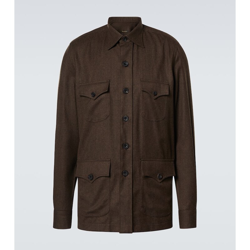 Rubinacci Wool overshirt 68091993