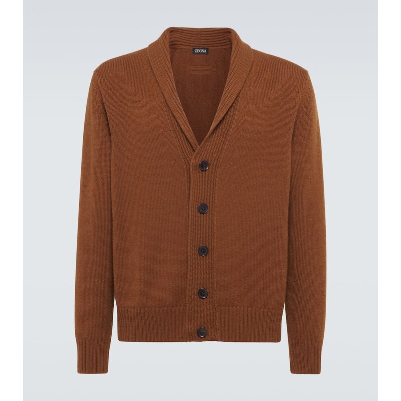 Zegna Cashmere and mohair cardigan 68286618