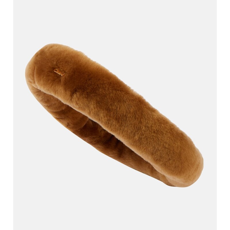 Chloe Chloà Shearling headband 68208276