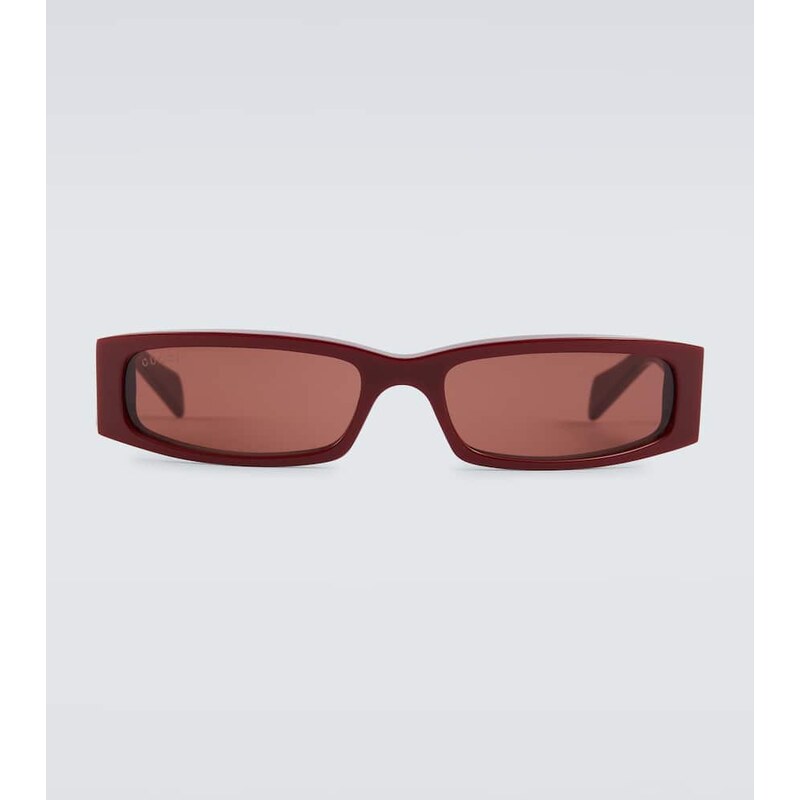 Gucci Logo rectangular sunglasses 68177990