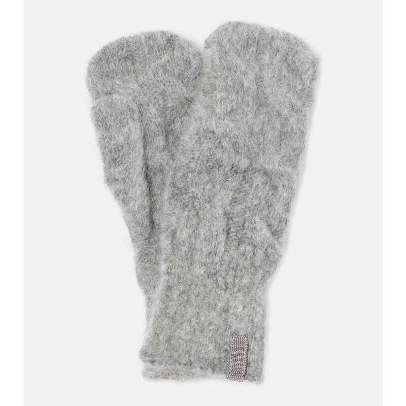 Brunello Cucinelli Mohair and wool gloves 67961650