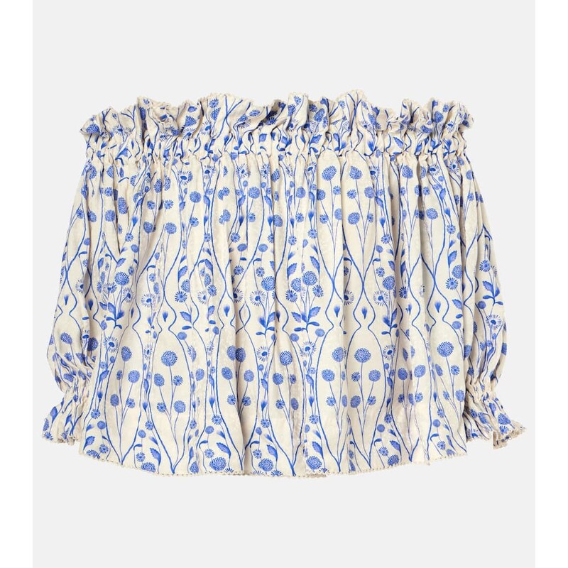 Agua by Agua Bendita Urucu off-shoulder blouse 68274467