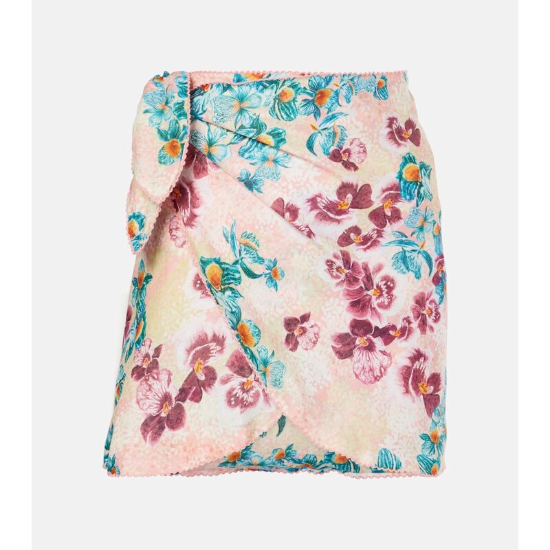 Agua by Agua Bendita Agustina Prado linen beach cover-up 67940226