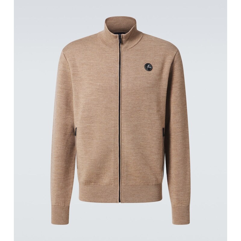 Fusalp Mayeul wool-blend zip-up cardigan 67991801