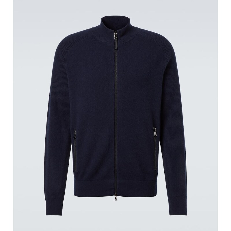 Bogner Dexter wool and cashmere zip-up sweater 68121430