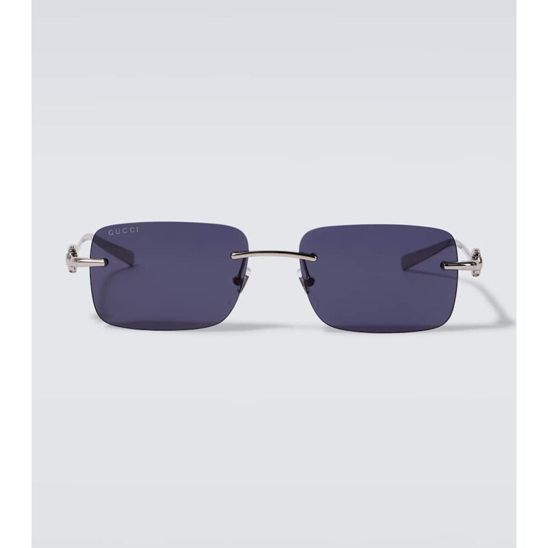 Gucci Horsebit rectangular sunglasses 68246928