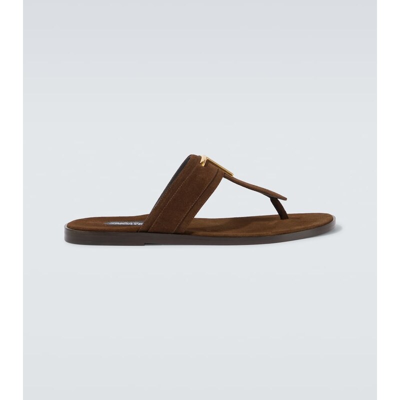 Tom Ford Brighton TF suede thong sandals 68099353