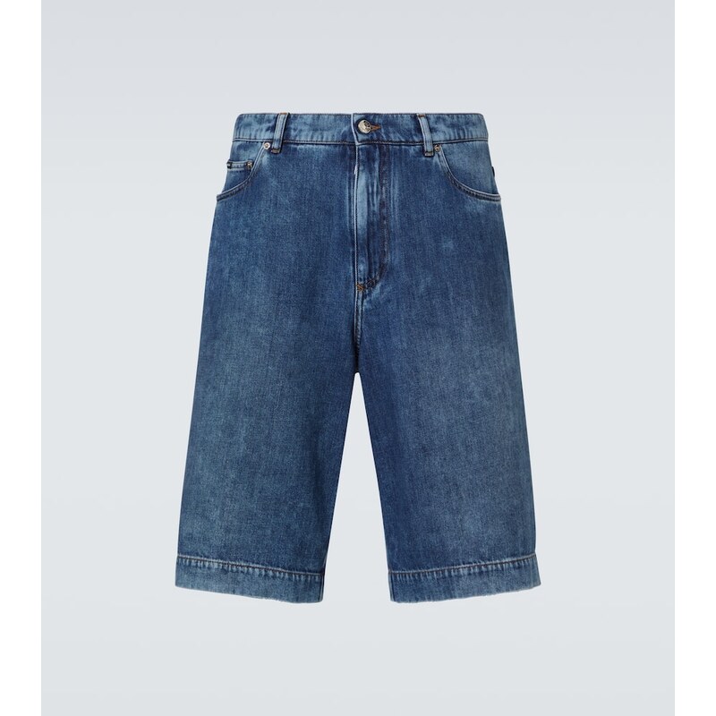 Dolce&Gabbana Logo denim Bermuda shorts 68168671