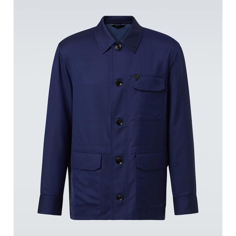 Brioni Wool and silk jacket 67982567