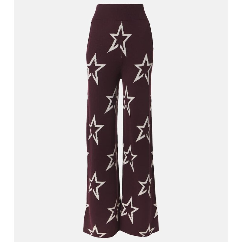 Perfect Moment Chalet knitted wool wide-leg pants 68224084