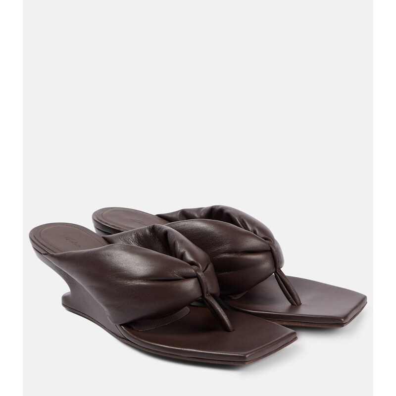 Rick Owens Cantilever 45 leather thong sandals 67931768