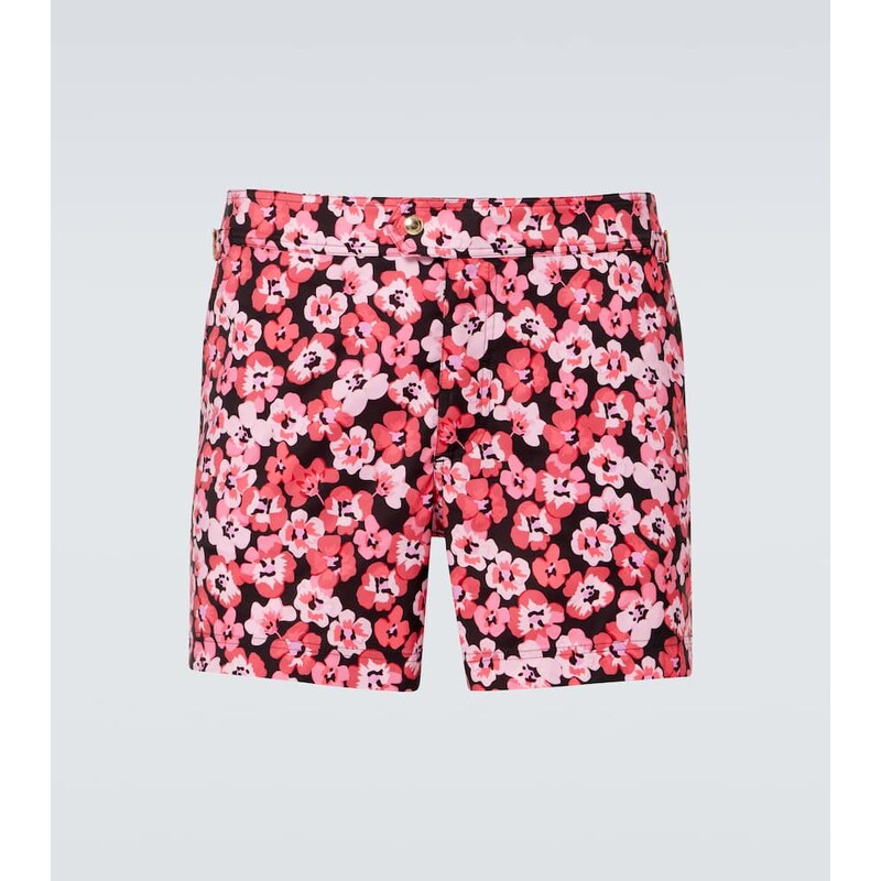 Tom Ford Floral swim trunks 68059442