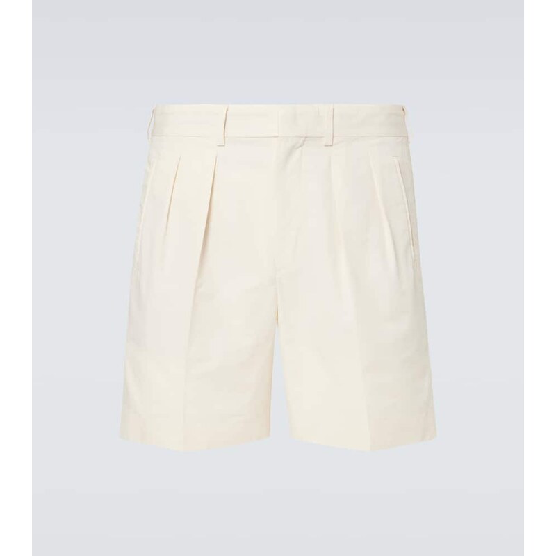 Tom Ford Cotton and silk poplin shorts 68138316