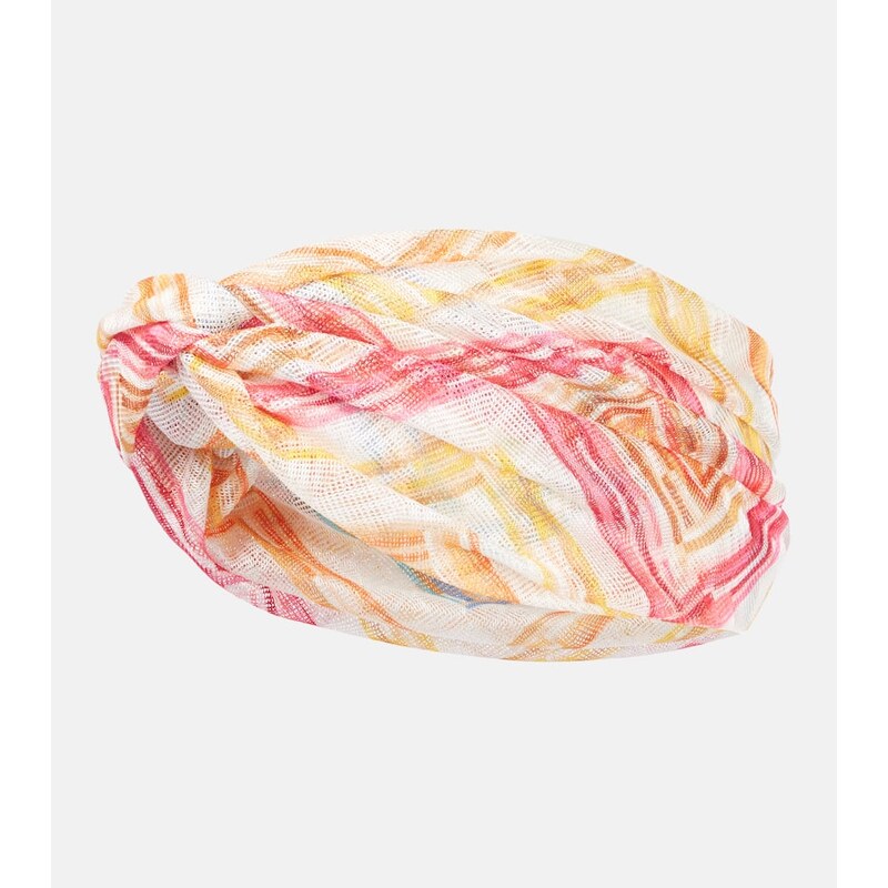 Missoni Zigzag lamÃ head wrap 68386608