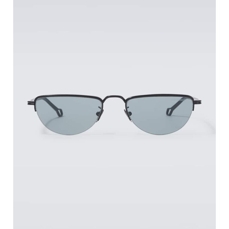 Giorgio Armani Matt round sunglasses 68147051