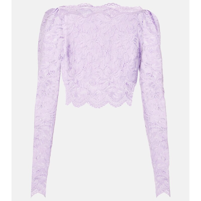 Rabanne Floral lace top 67981892