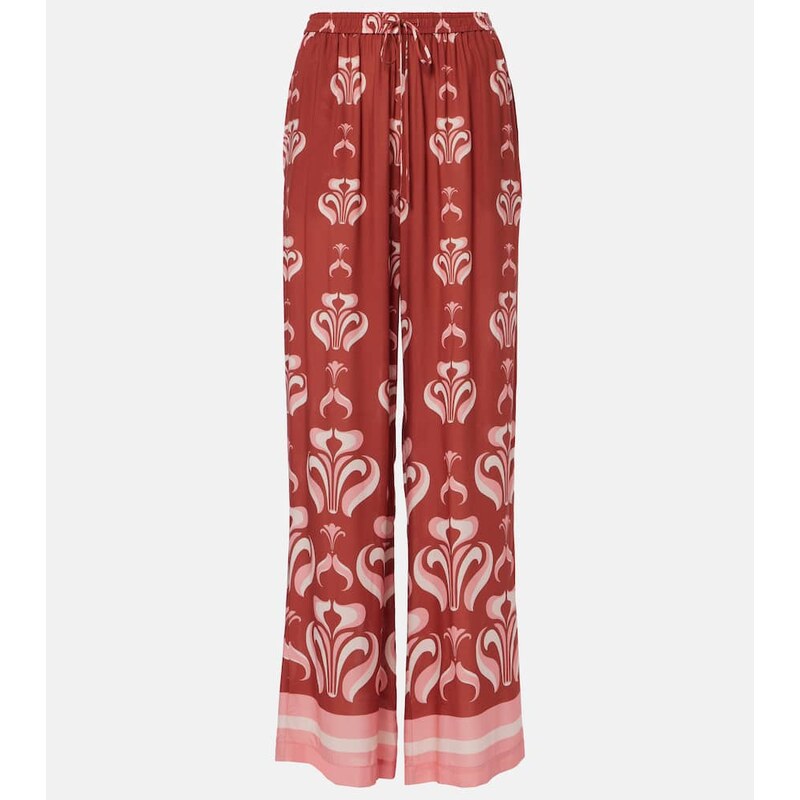 Adriana Degreas Printed wide-leg pants 68168427