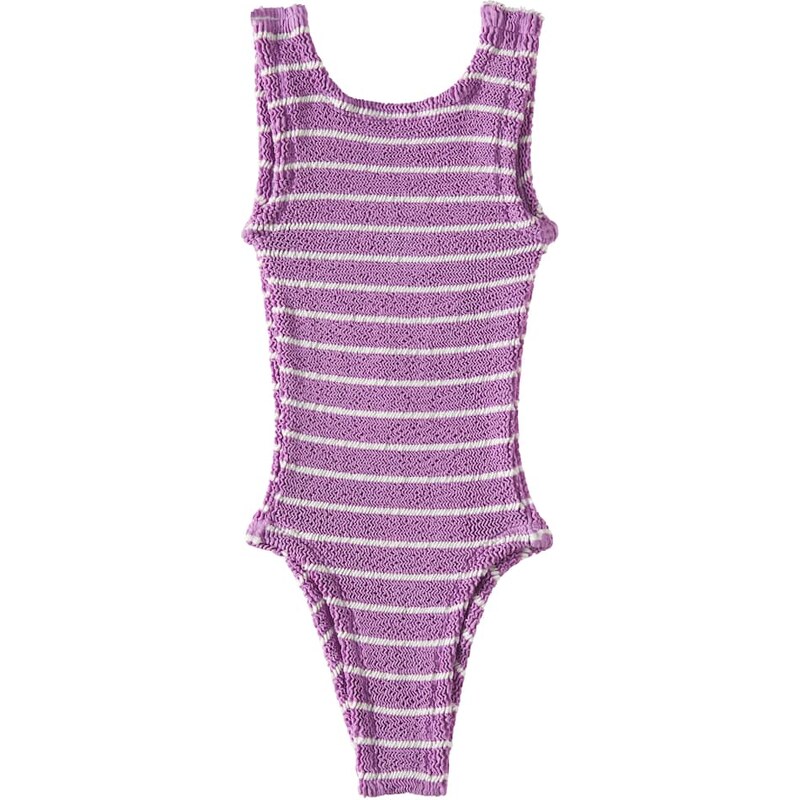 Hunza G Kids Classic striped swimsuit 68210490