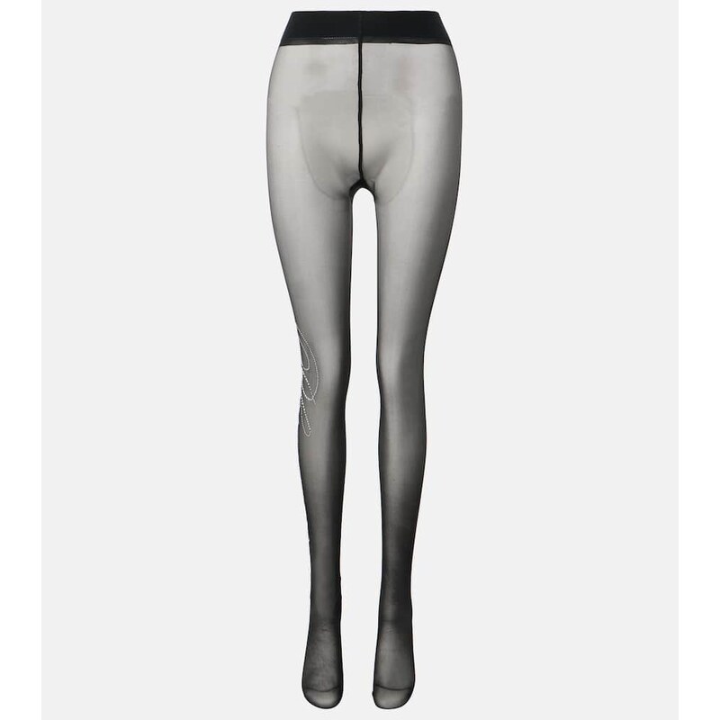 Blumarine Embellished tights 68191466