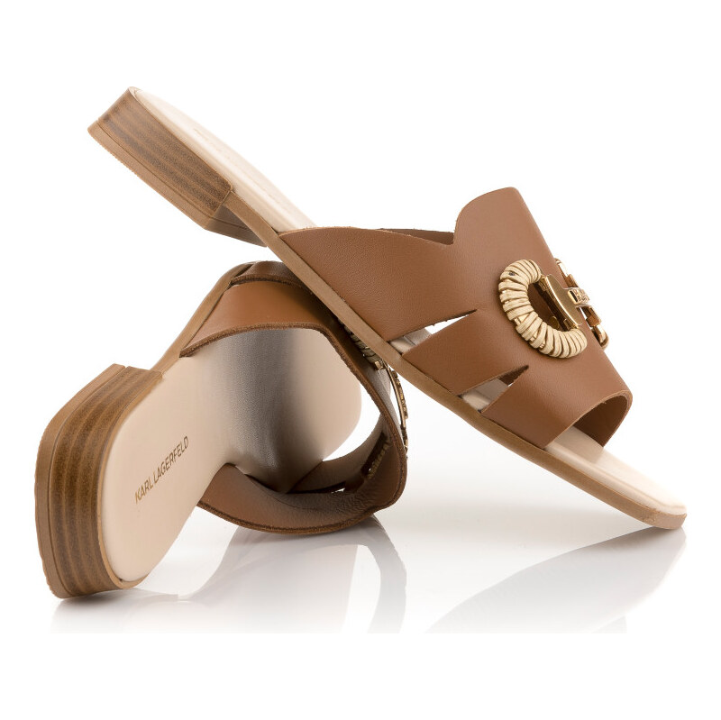 ŠĽAPKY KARL LAGERFELD PETALO BROOCH SLIDE 67595042