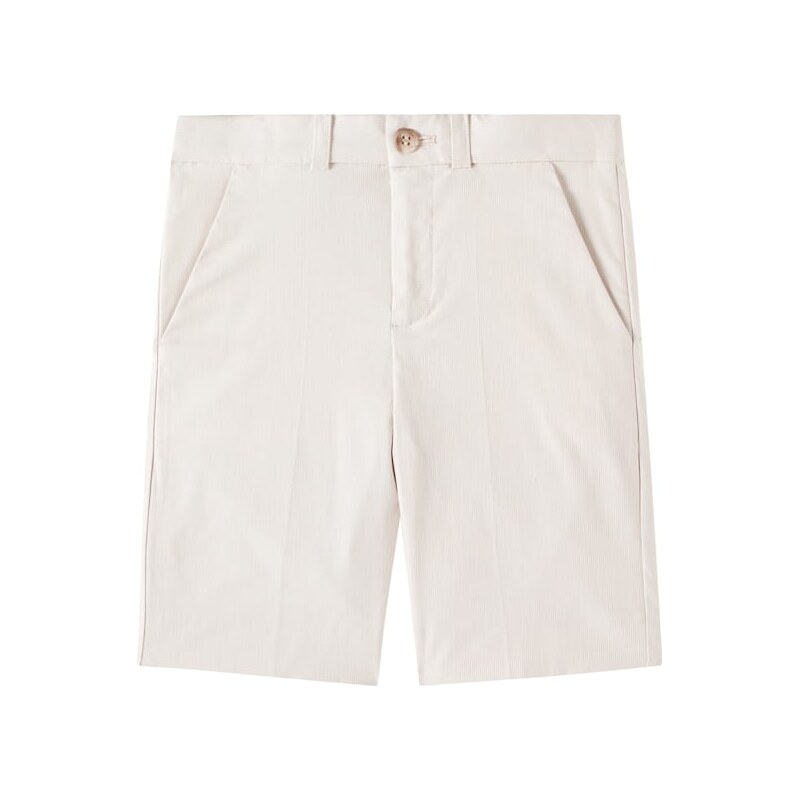 Bonpoint Calvin striped cotton-blend shorts 68023097