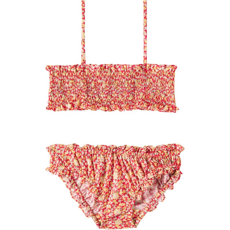 Bonpoint Finlay smocked floral bikini 68110557