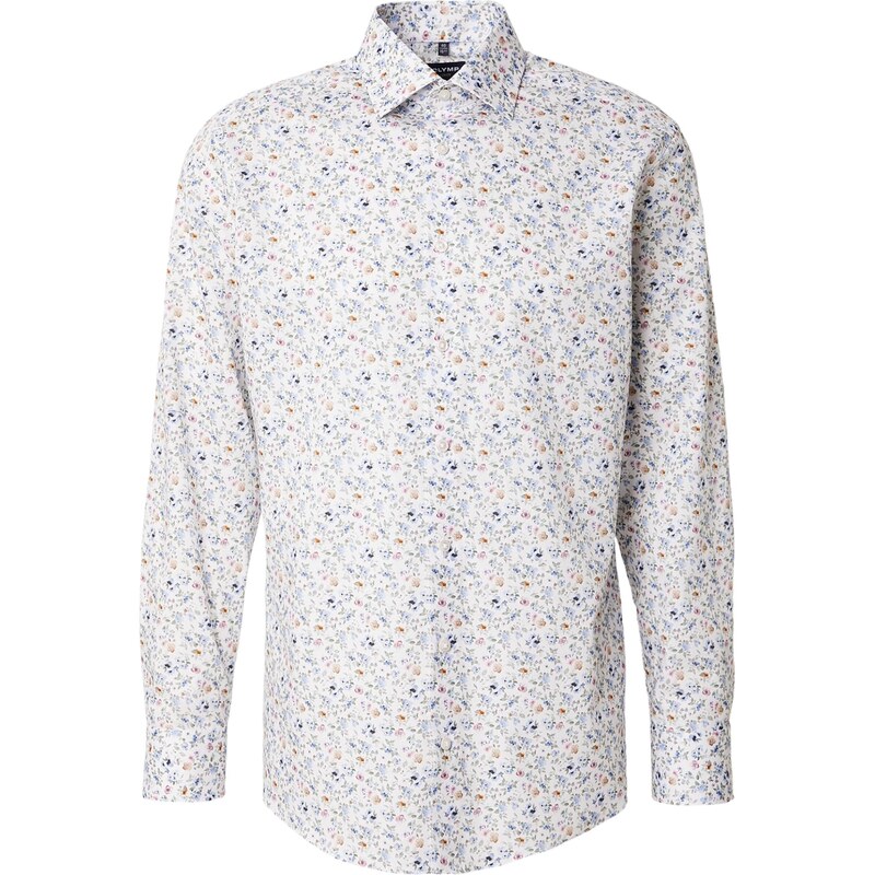 OLYMP Košeľa svetlomodrá / svetlozelená / biela 67599066