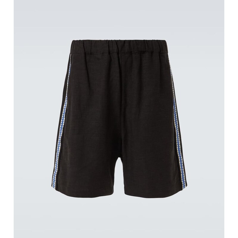 Commas Crochet-trimmed shorts 68013473