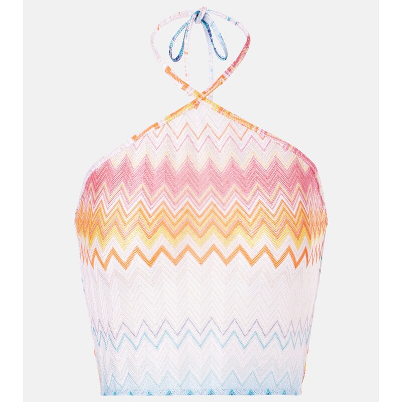 Missoni Zig Zag halter-neck top 68012494