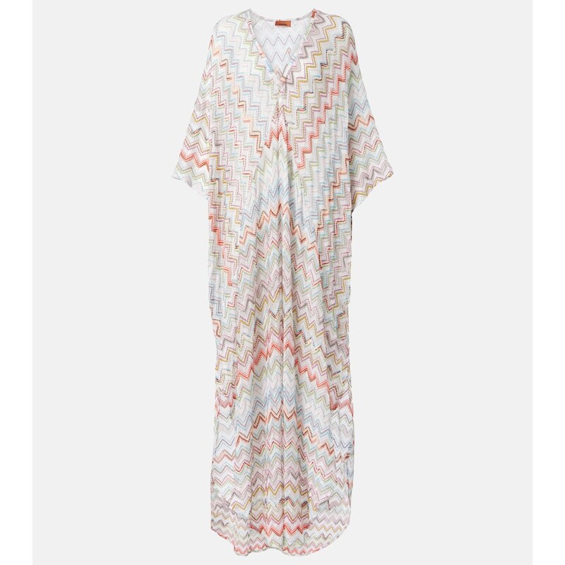 Missoni Zigzag lamÃ beach dress 67931066