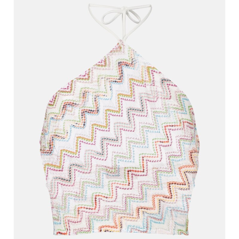 Missoni Zigzag lamà top 67982756