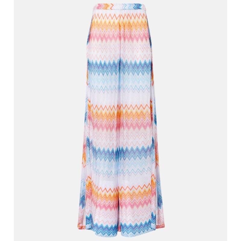 Missoni Zigzag wide-leg pants 68095850