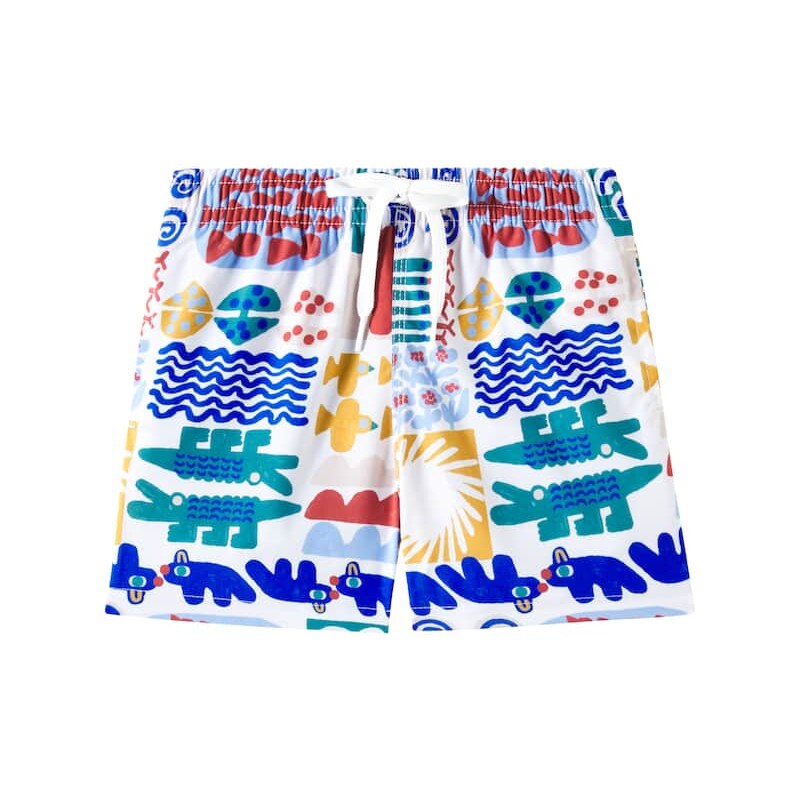 Fabula FÃ¡bula Nino Passeio No Bosque printed shorts 68054783