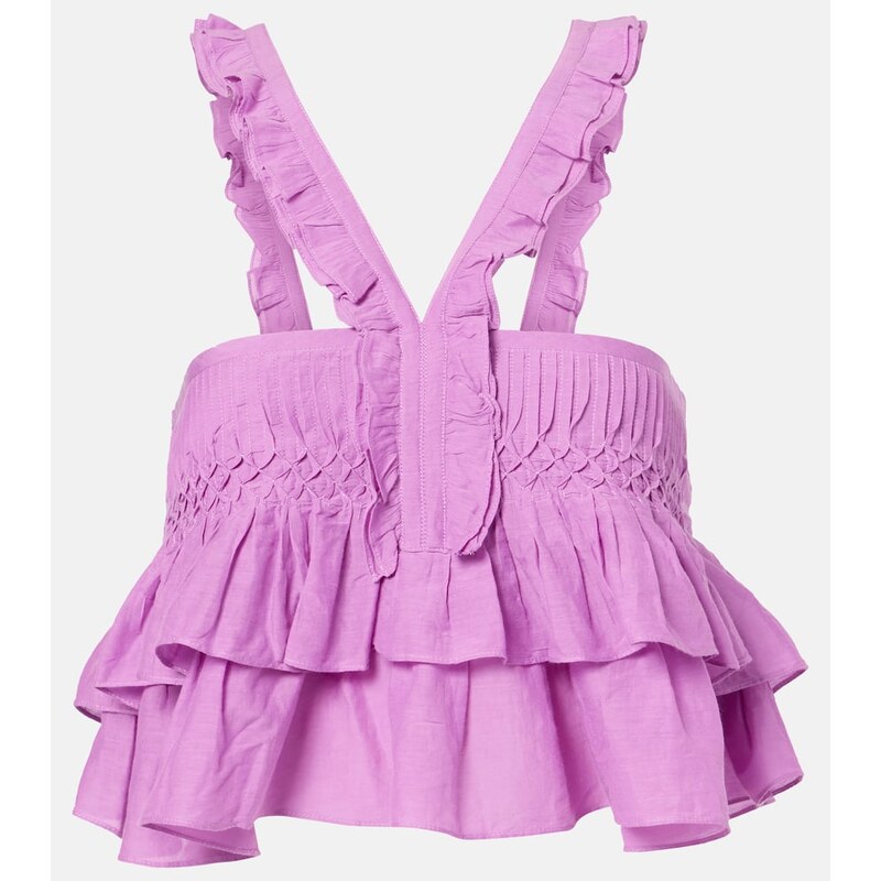 Marant Etoile Daliana cotton-blend top 68180781