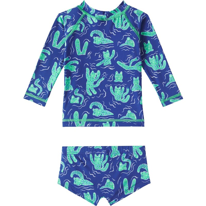 Fabula FÃ¡bula Baby printed rashguard swimsuit 68229656