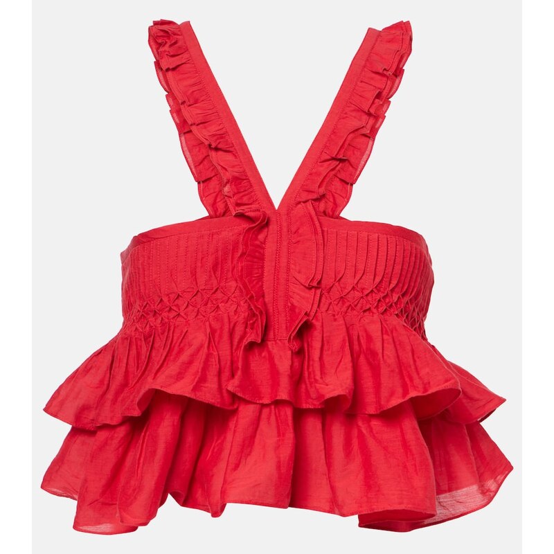 Marant Etoile Daliana cotton-blend top 68002779