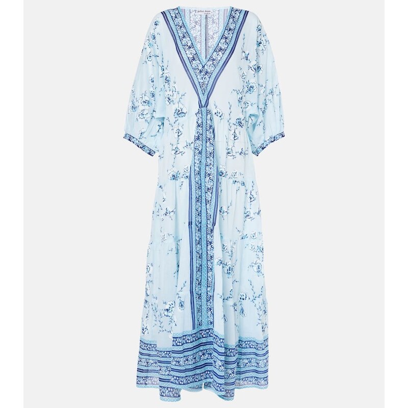 Juliet Dunn Printed cotton kaftan 68117841