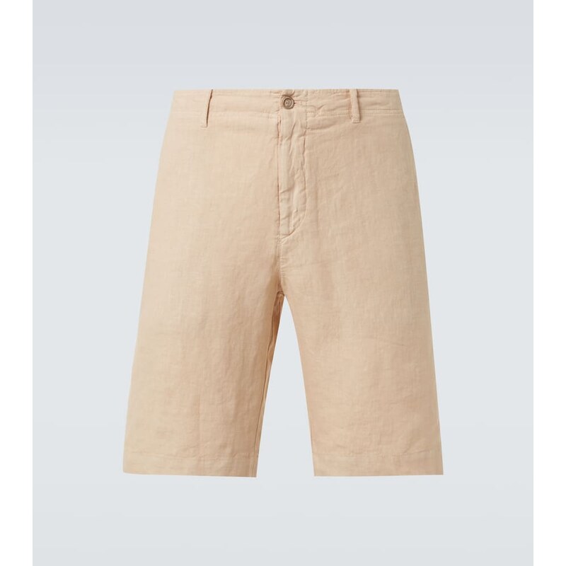Fedeli Linen Bermuda shorts 68286888