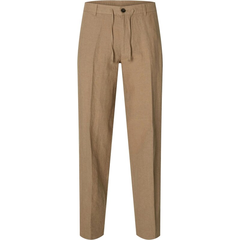 SELECTED Nohavice s pukmi SLH196- LEROY SUN brokátová 67619551