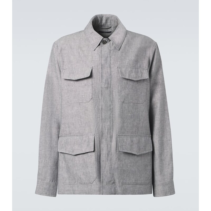Dunhill Linen field jacket 67963211