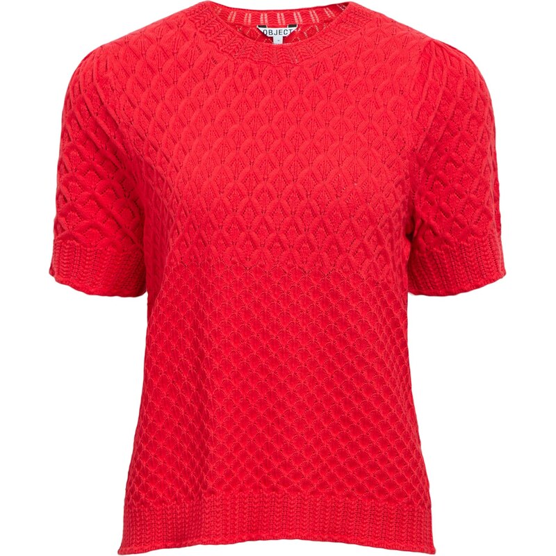 OBJECT Sveter OBJNoa červená 67619727