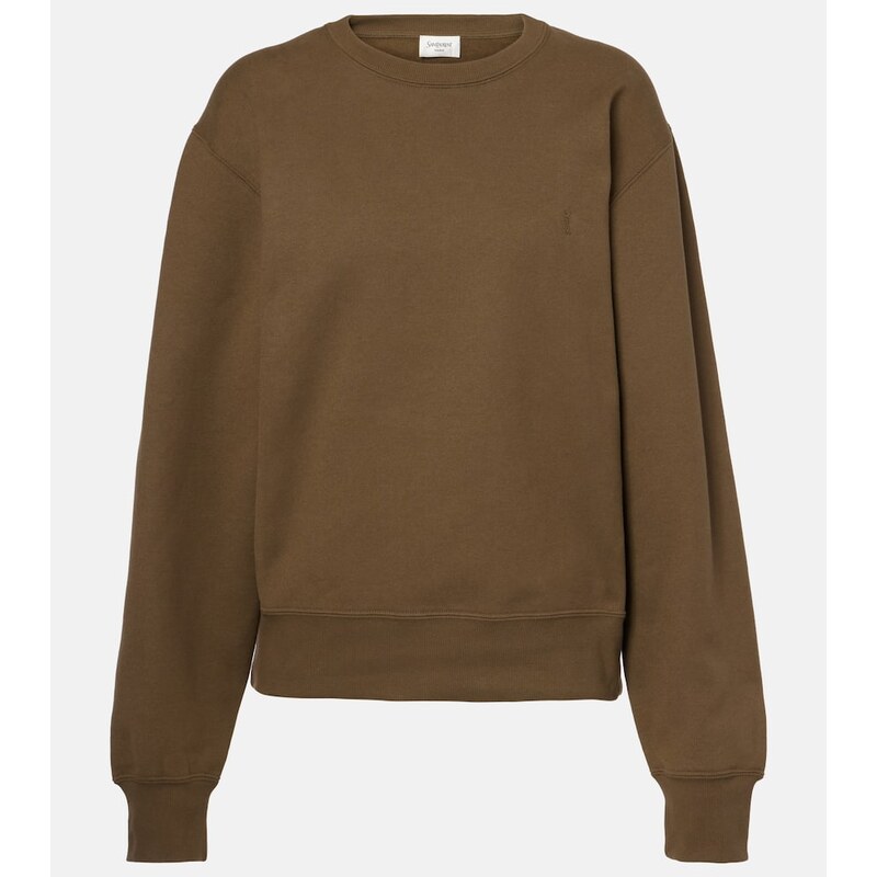 Saint Laurent Cassandre cotton sweatshirt 68141594