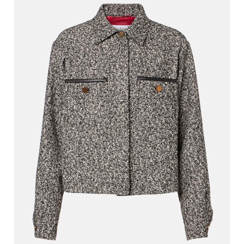 Max Mara Demien wool-blend tweed jacket 68180725