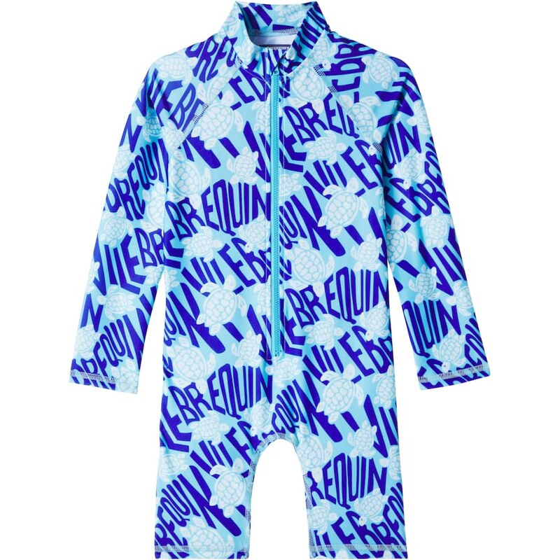 Vilebrequin Kids Guppy printed rashguard swimsuit 68103643
