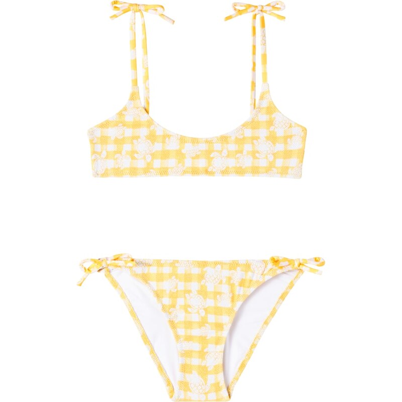 Vilebrequin Kids Gwendy checked bikini 68004861