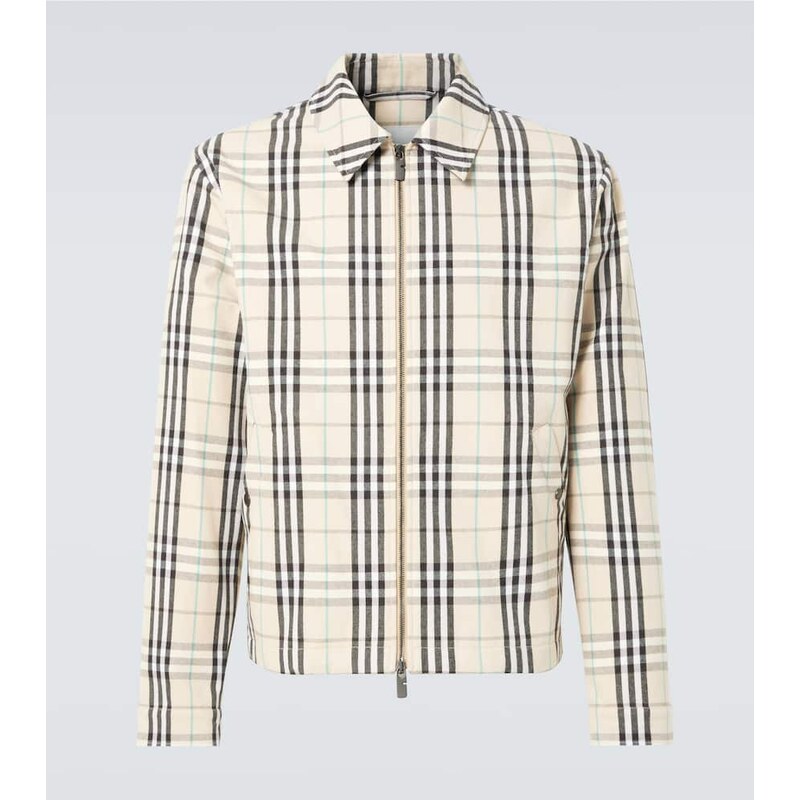 Burberry Burberry Check cotton jacket 68118042
